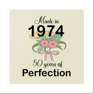 50th Birthday Shirt Gift  for Mom & Aunt and Mothers Posters and Art